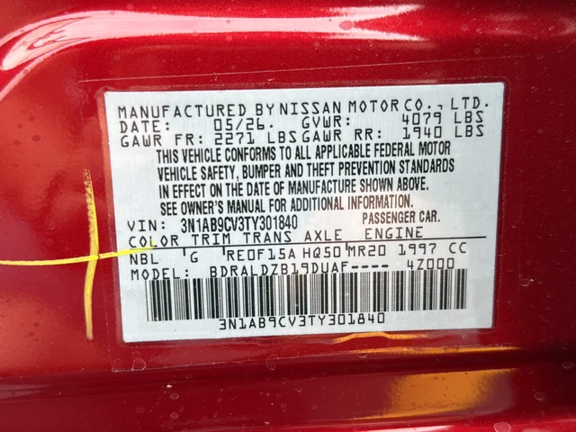 New 2026 Scarlet Ember Tintcoat Nissan SV image 32