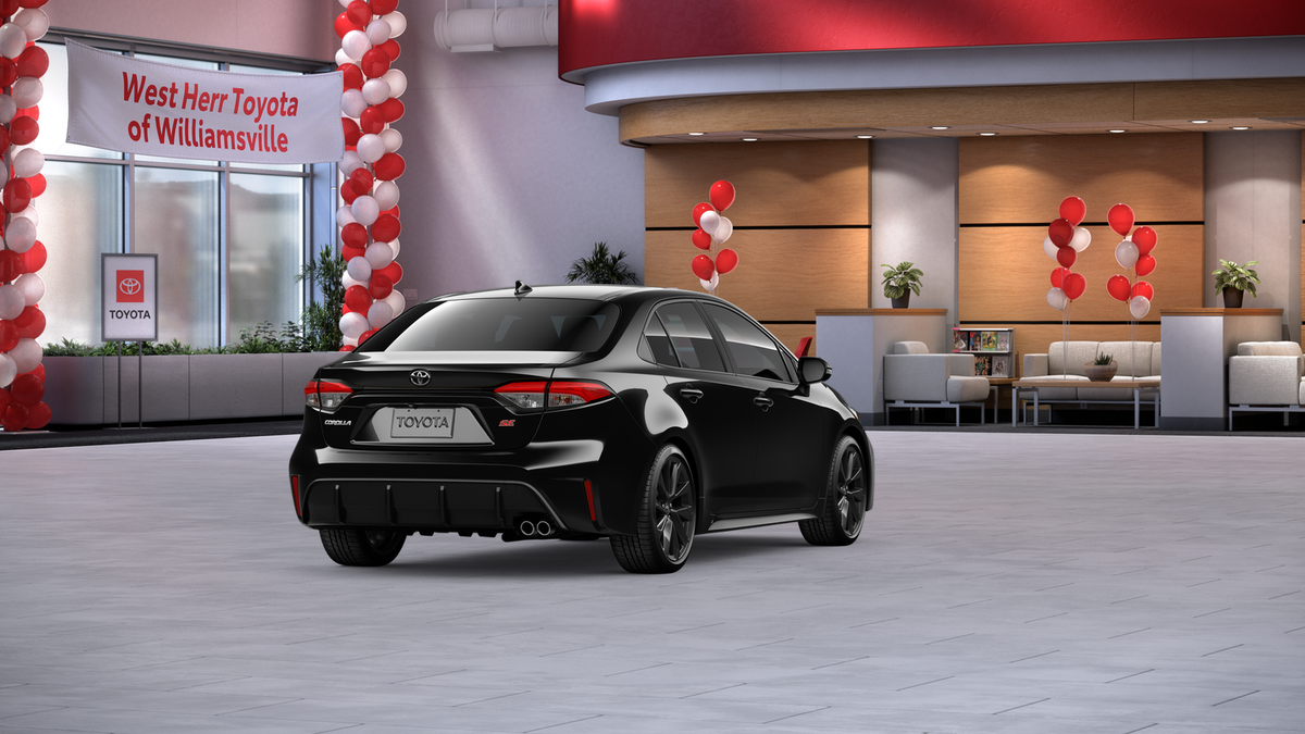 New 2026 Midnight Black Metallic Toyota SE image 9