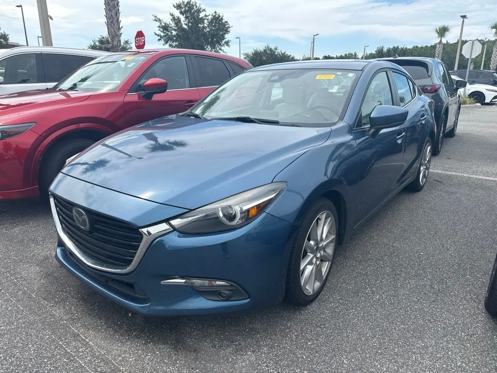 Used 2017 Blue Mazda Grand Touring image 2