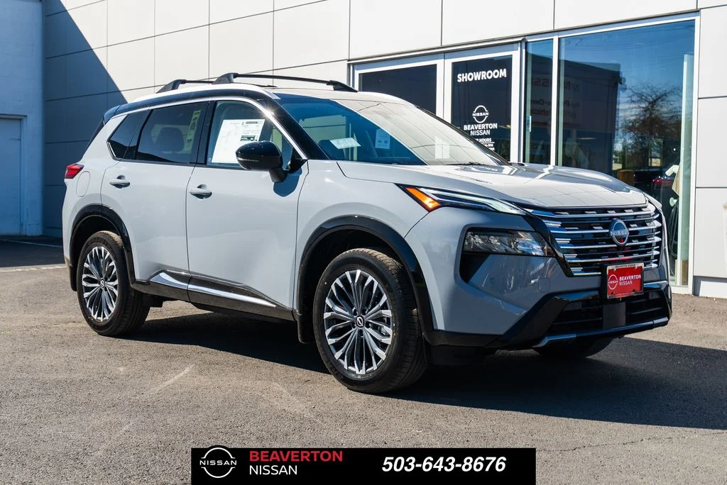 New 2026 Boulder Gray Pearl / Super Black Two-tone Nissan Platinum image 1