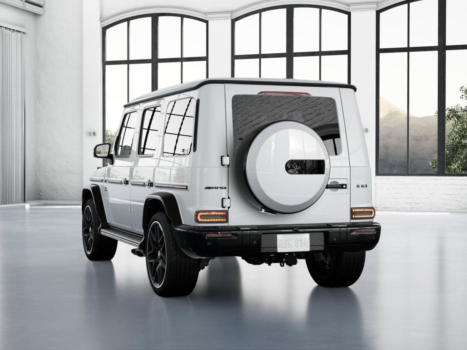 New 2026 MANUFAKTUR Moonlight White Metallic Mercedes-Benz AMG® G 63 SUV image 42