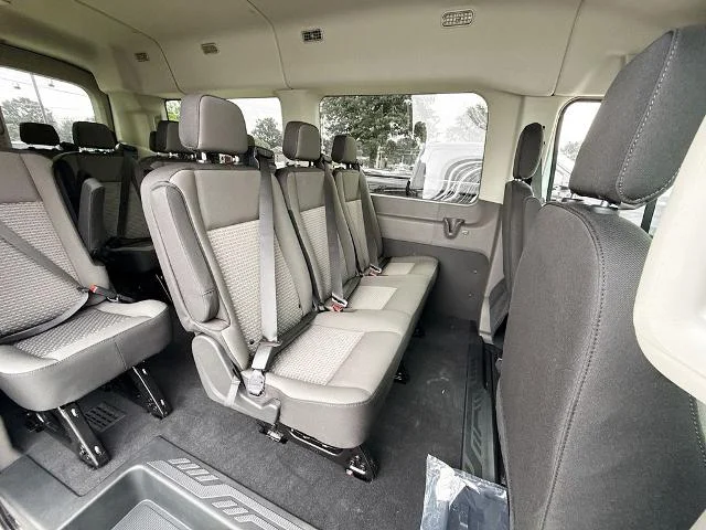 New 2025 Oxford White Ford Passenger Van XLT image 61