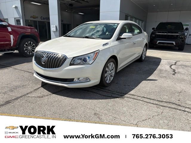 Used 2014 White Buick Leather Group image 1