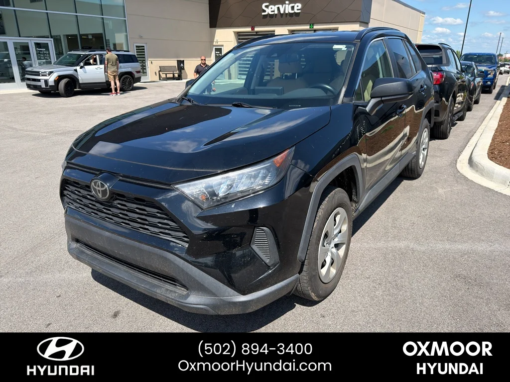 Used 2020 Midnight Black Metallic Toyota LE image 2