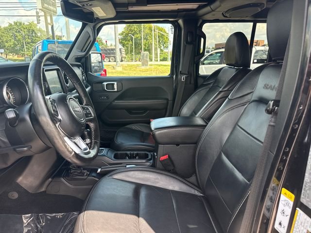 Used 2019 Black Jeep Unlimited Sahara image 13