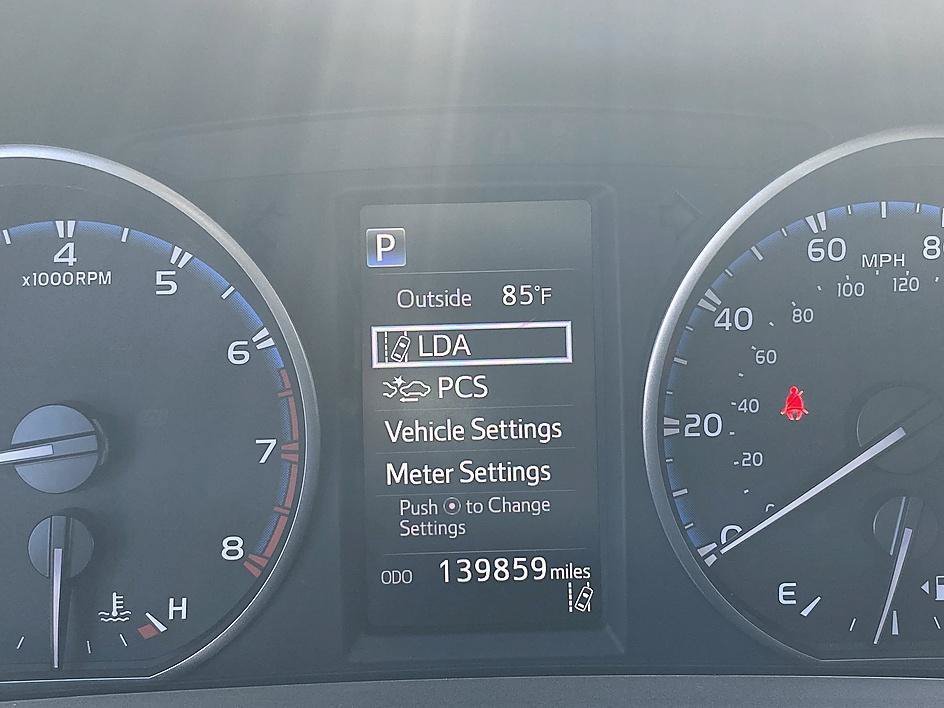 Used 2018 Silver Sky Metallic Toyota LE image 17
