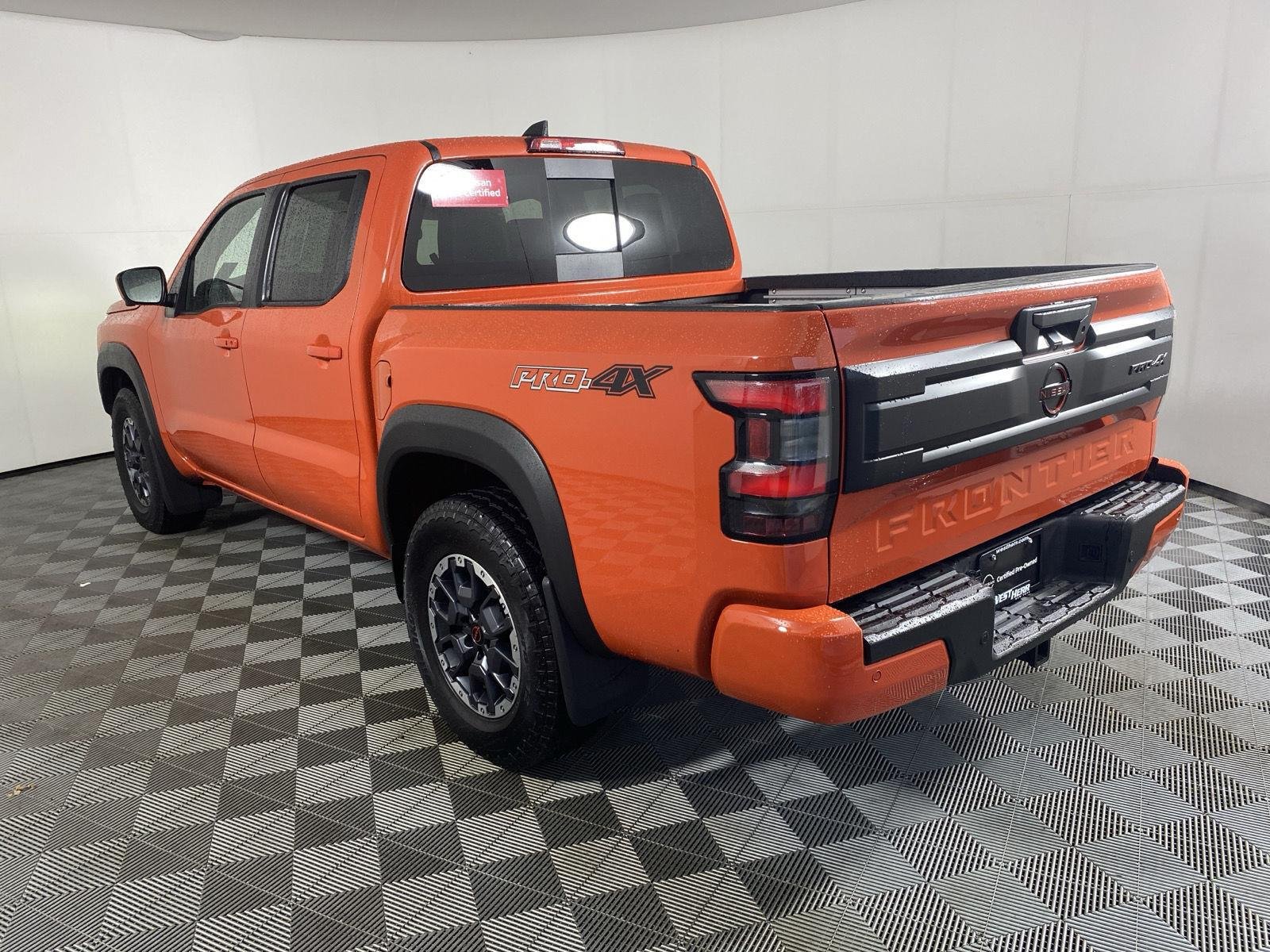 Certified Used 2025 Afterburn Orange Nissan PRO-4X image 5