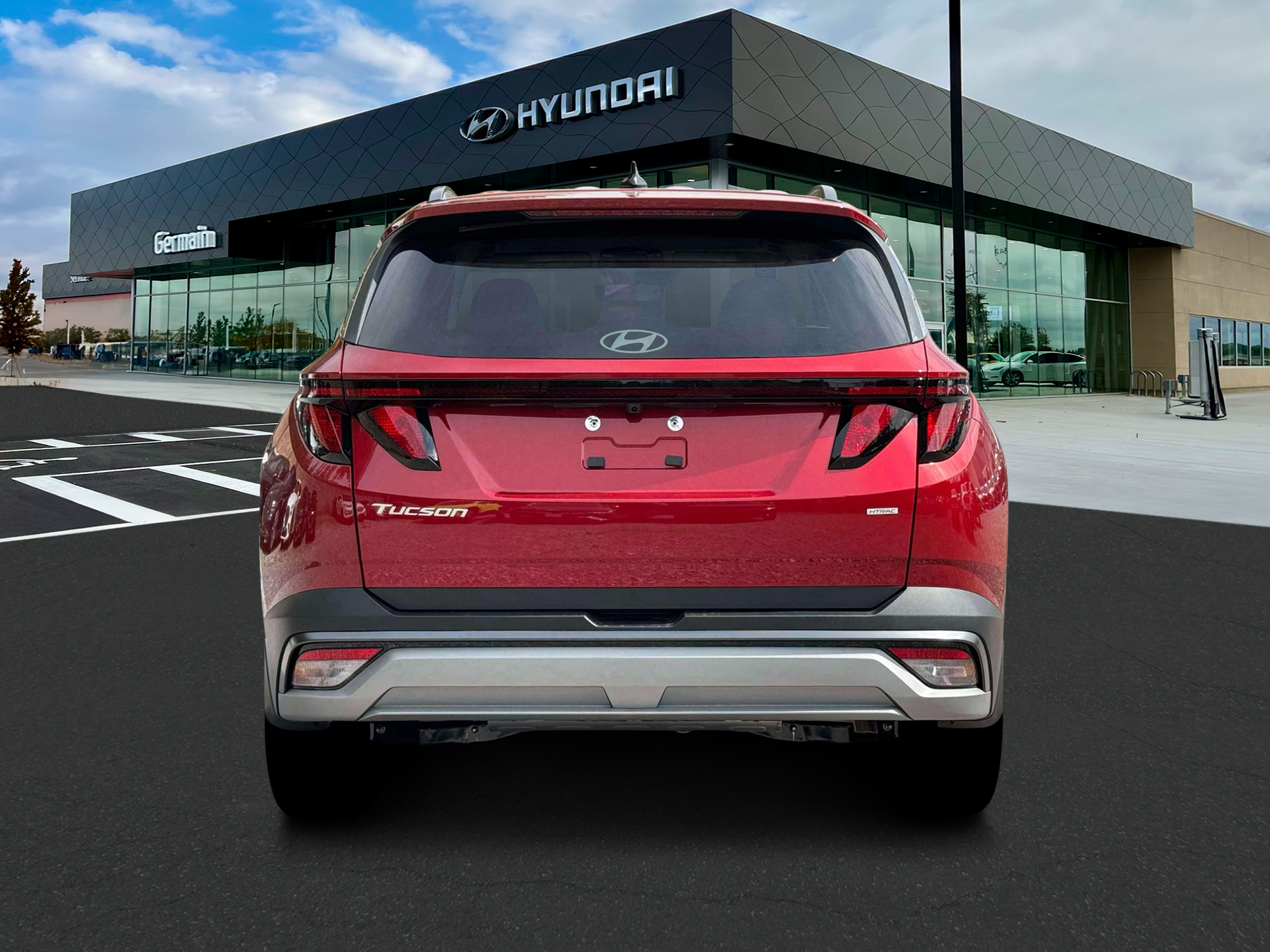 New 2026 Ultimate Red Hyundai SEL Plus AWD image 6