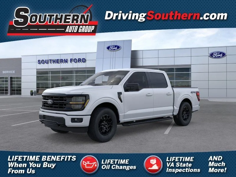 New 2026 Oxford White Ford XLT image 1