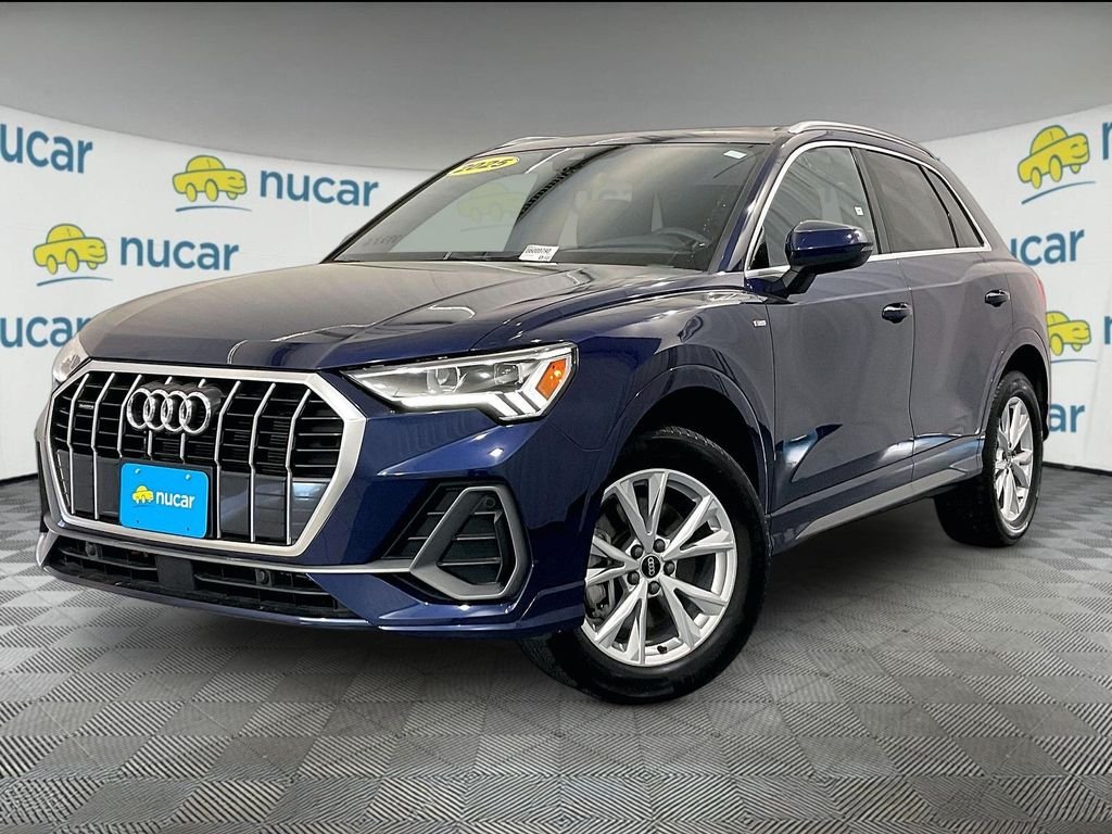 Used 2025 Navarra Blue Metallic Audi Premium image 3