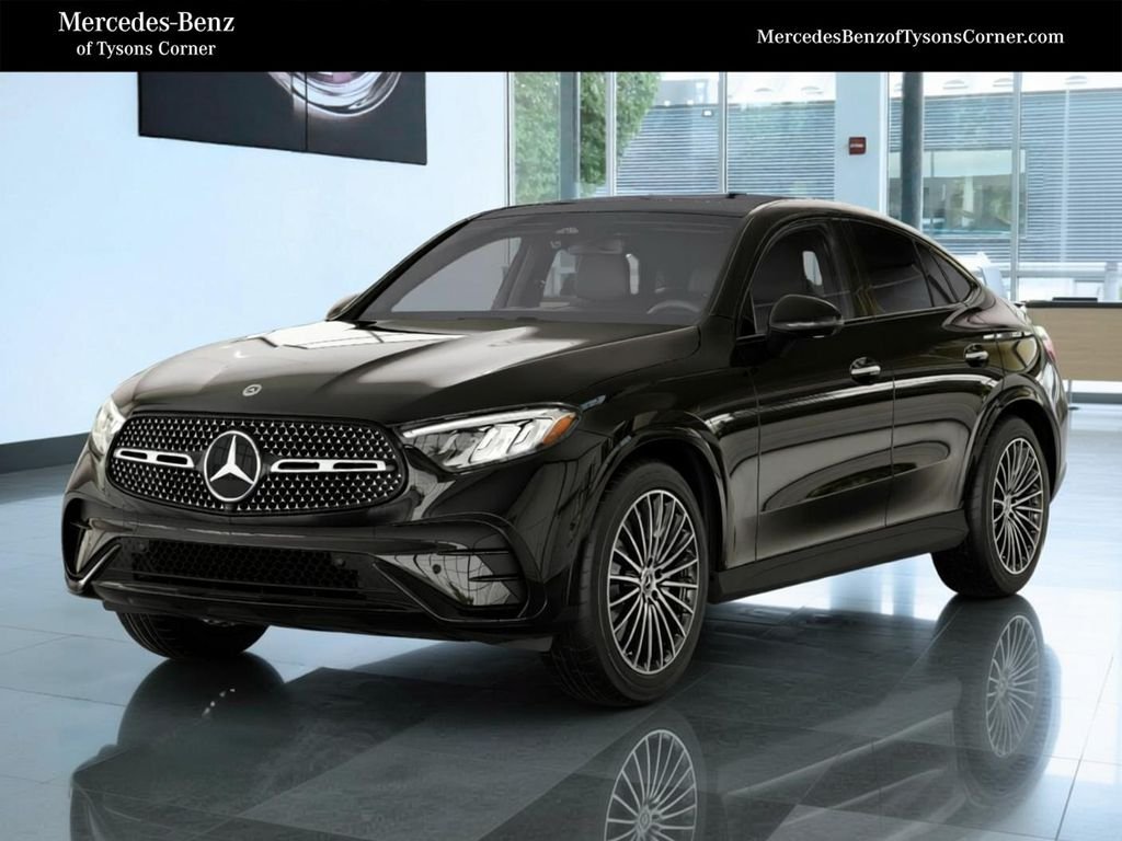 New 2026 Black Mercedes-Benz GLC 300 Coupe image 1