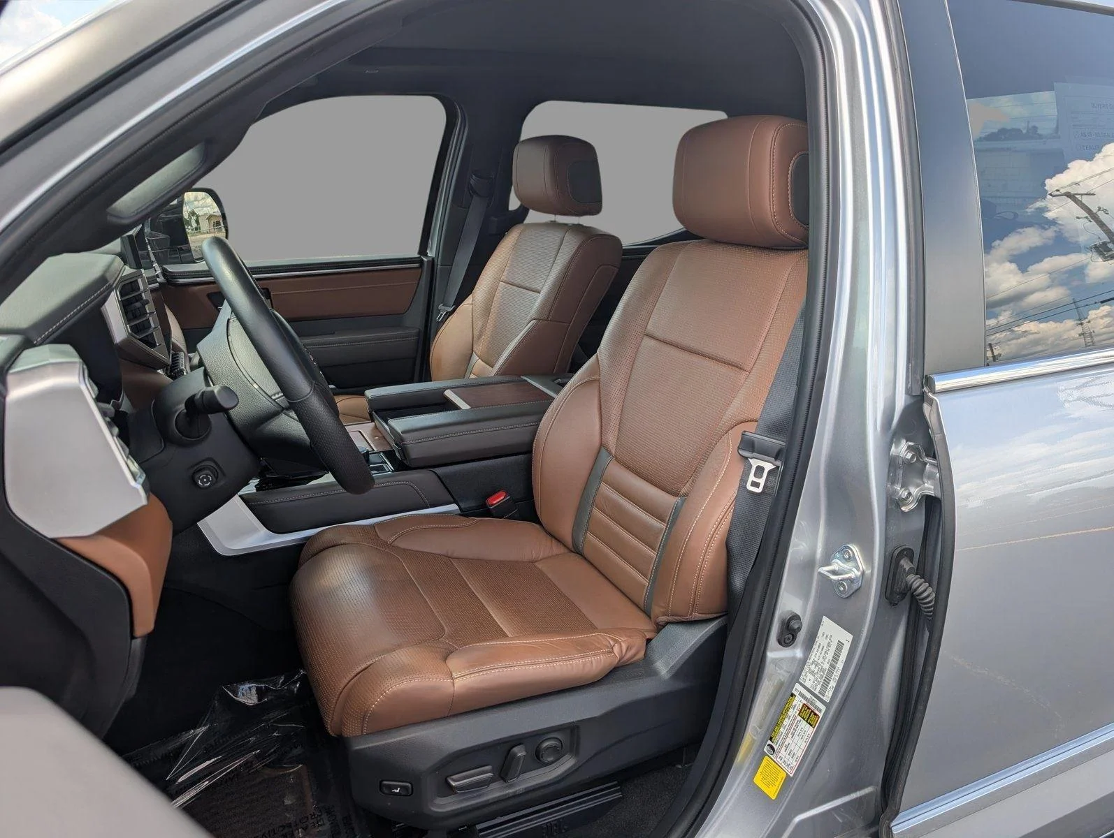 Used 2024 Celestial Silver Metallic Toyota 1794 Edition Hybrid image 3