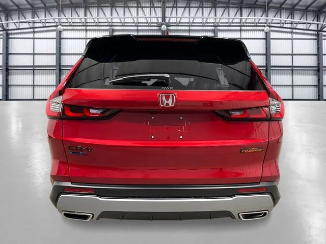 New 2027 Radiant Red Metallic Honda TrailSport Hybrid AWD image 4