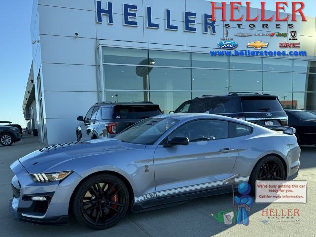 Used 2022 Brittany Blue Metallic Ford Shelby GT500 image 1