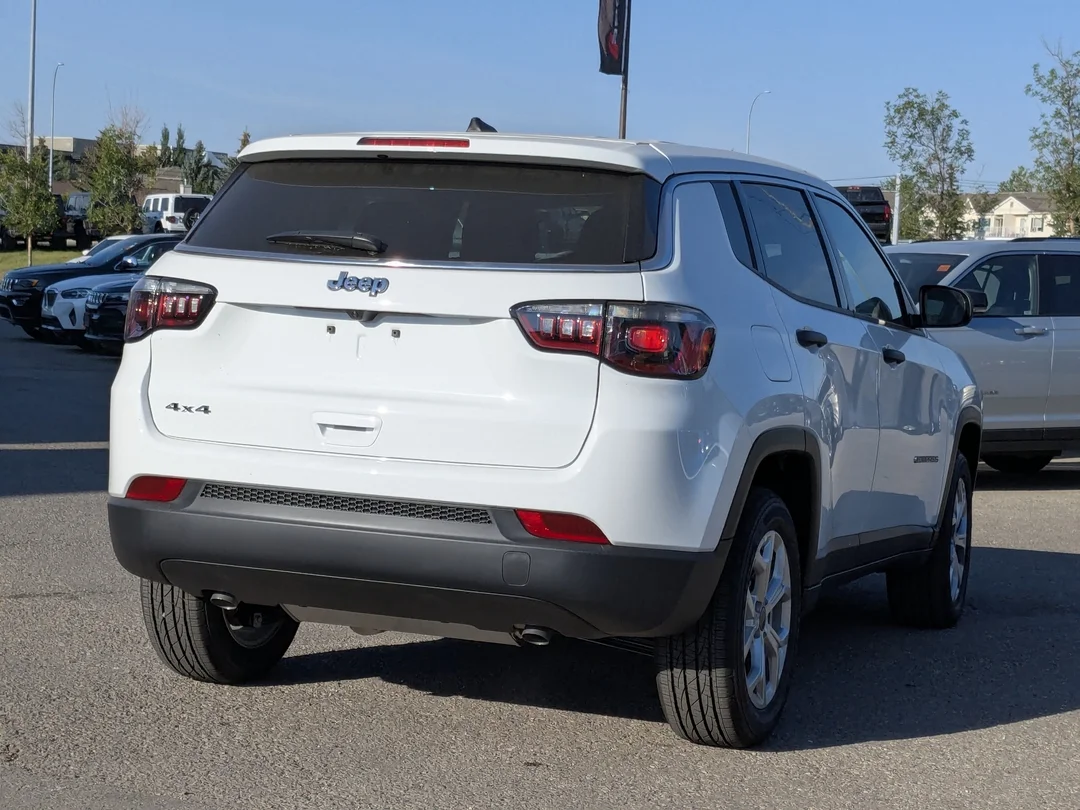 New 2025 White Jeep Sport - - 4X4 - 4.99% O.A.C - Heated Seats & More! image 8