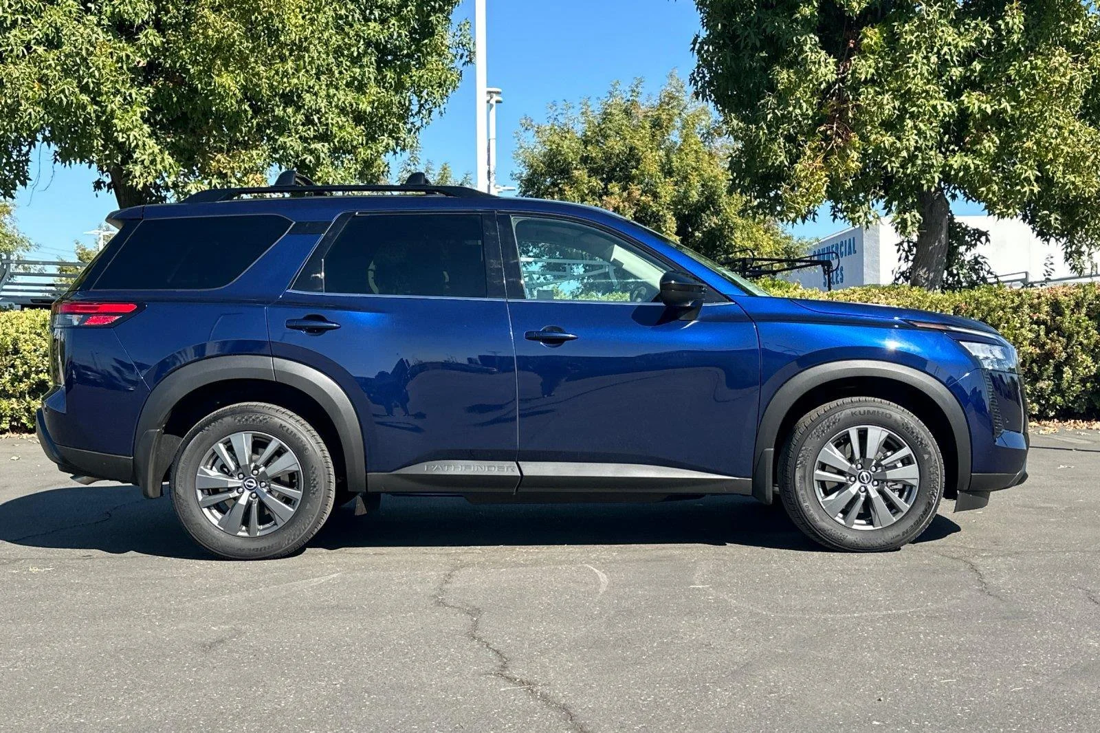 Certified Used 2026 Deep Ocean Blue Pearl Nissan SV image 2