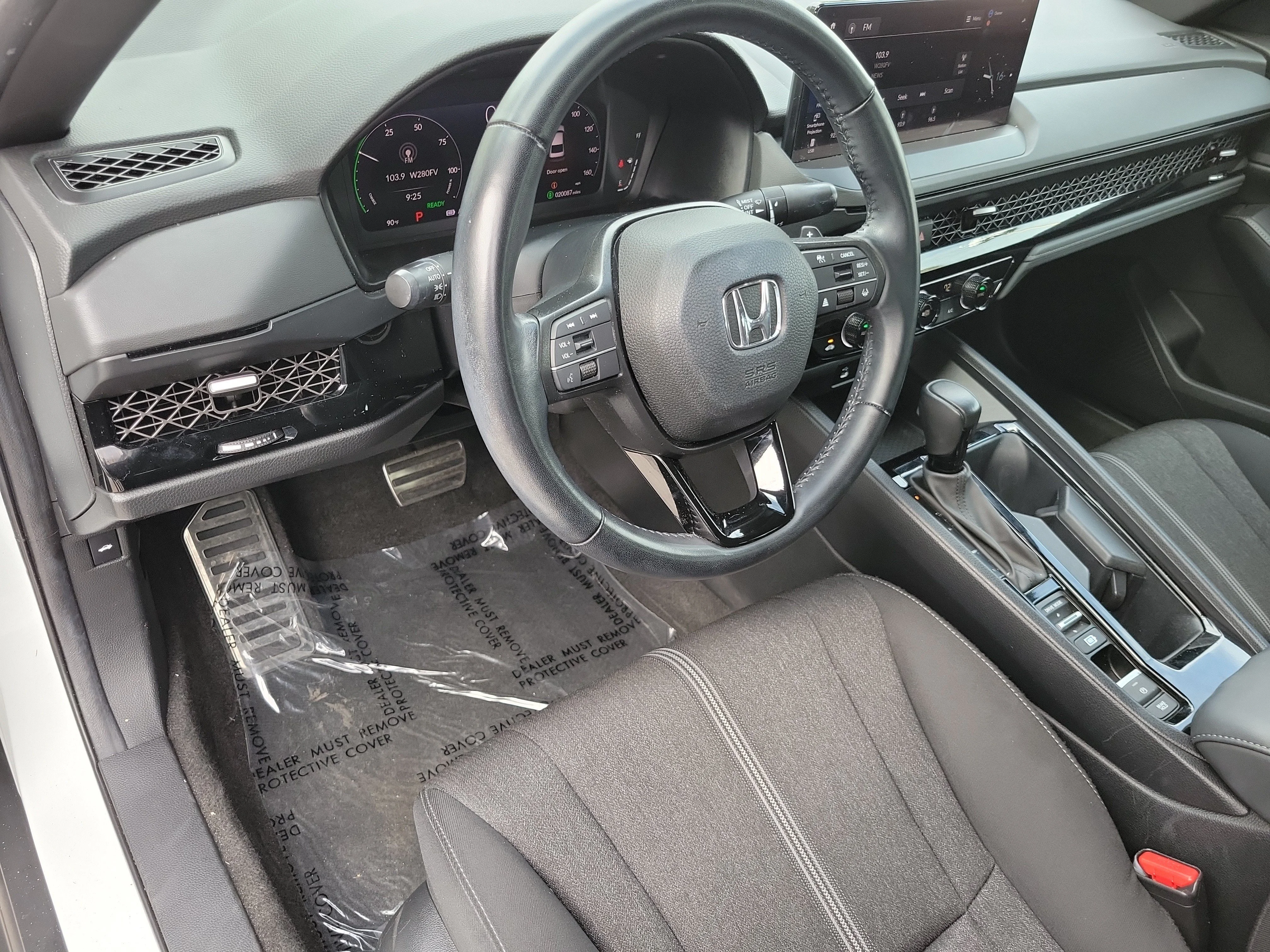 Used 2024 Platinum White Pearl Honda HYBRID SPORT image 20