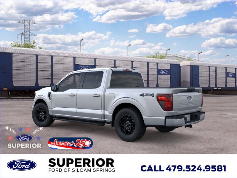 New 2026 Iconic Silver Metallic Ford XLT image 4