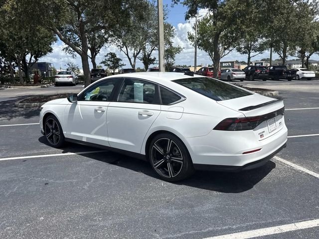 Used 2023 Platinum White Pearl Honda HYBRID SPORT image 6