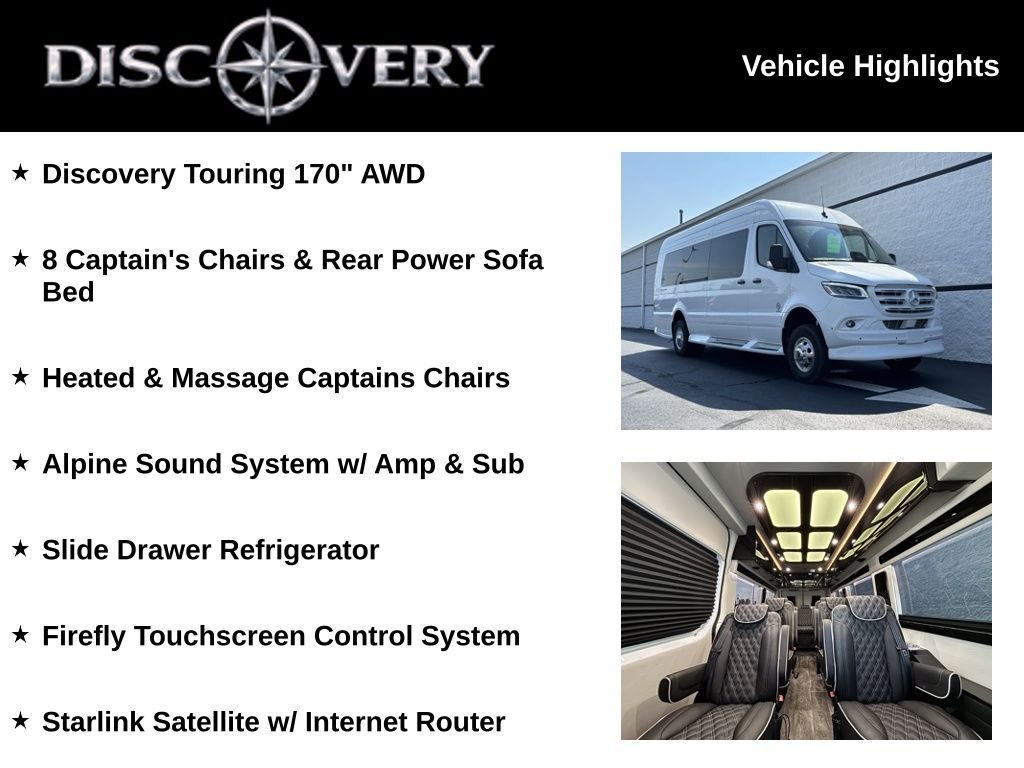New 2027 Artic White Mercedes-Benz Discovery Touring image 2
