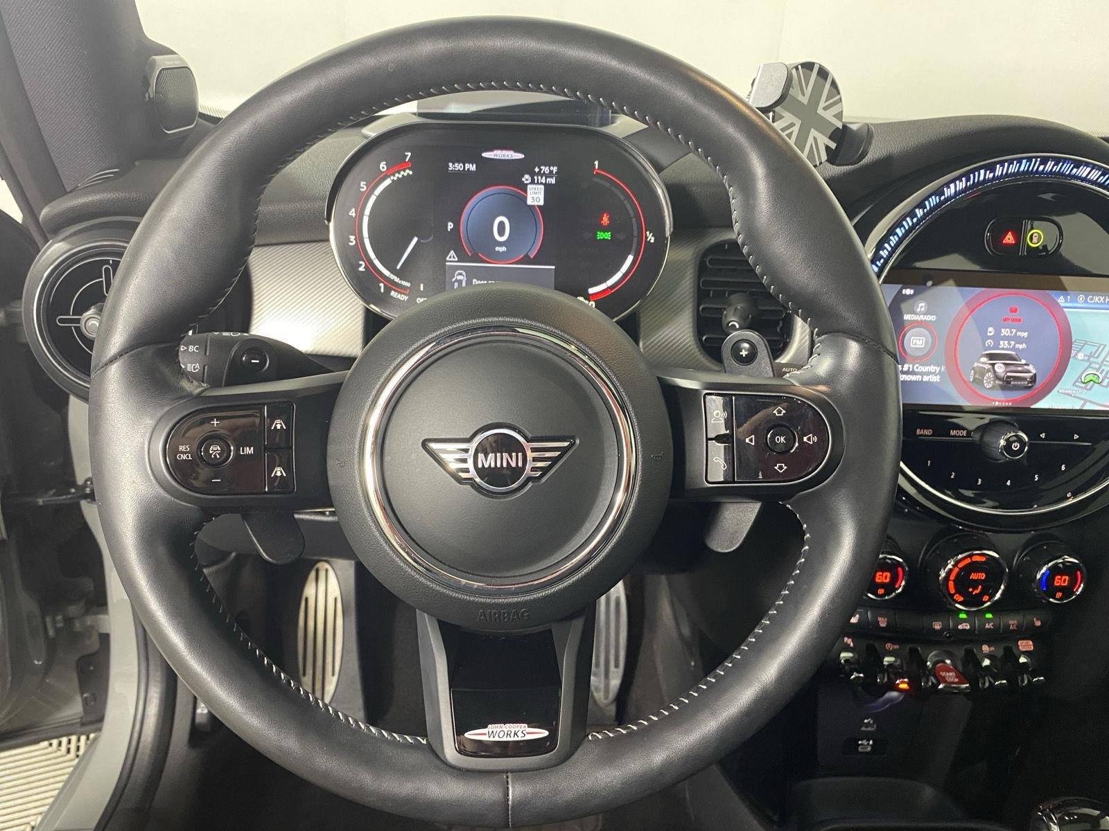 Used 2022 Moonwalk Grey Metallic MINI John Cooper Works image 14