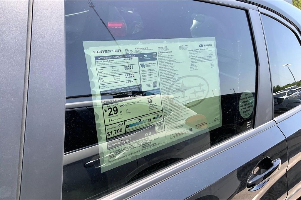 New 2026 CRYSTAL BLACK SILICA Subaru Premium image 13