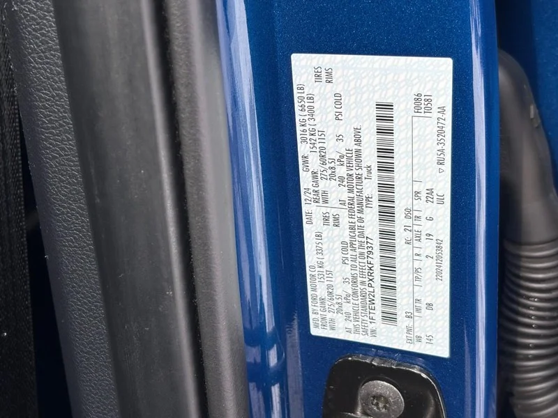 Used 2024 Blue Ford STX image 27