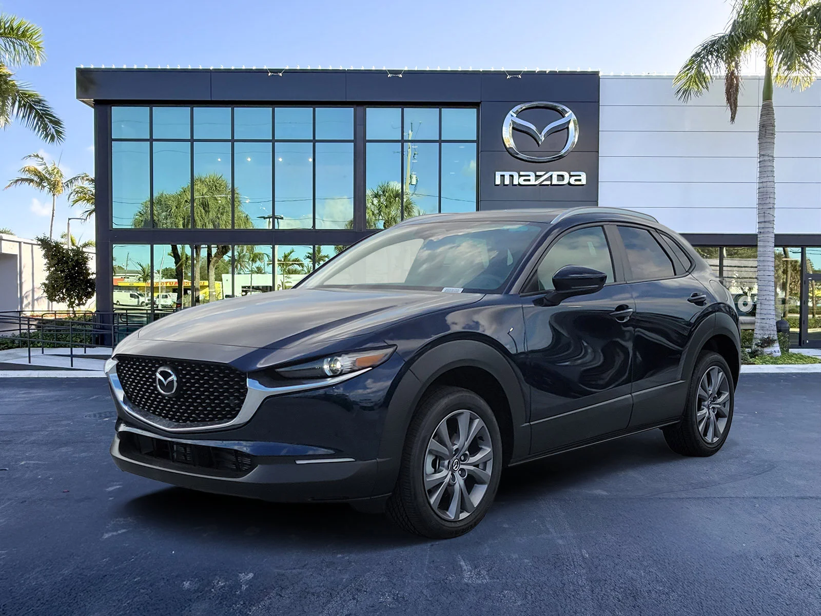 New 2026 Deep Crystal Blue Mica Mazda 2.5 S Preferred AWD image 2
