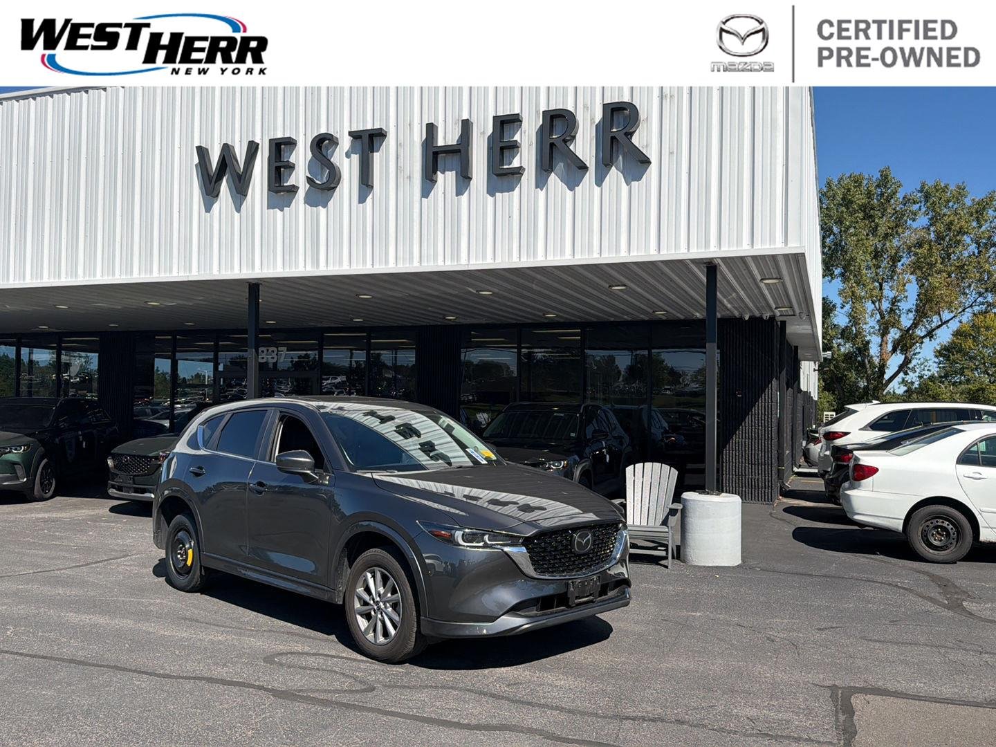 Certified Used 2024 Machine Gray Metallic Mazda 2.5 S Preferred Package image 1