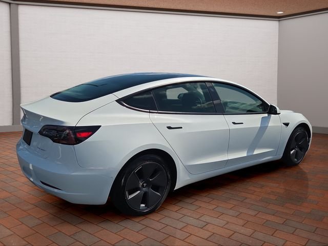 Used 2022 Pearl White Multi-Coat Tesla Long Range image 3