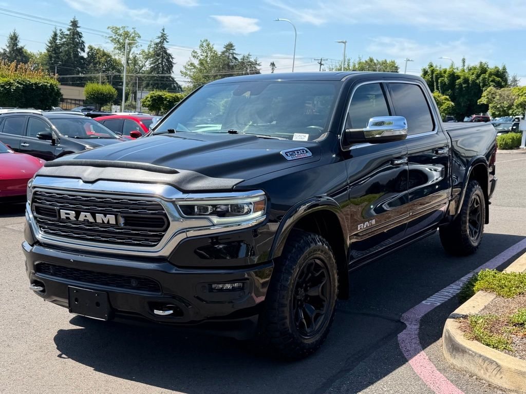 Used 2021 Diamond Black Crystal Pearlcoat Ram Limited image 4