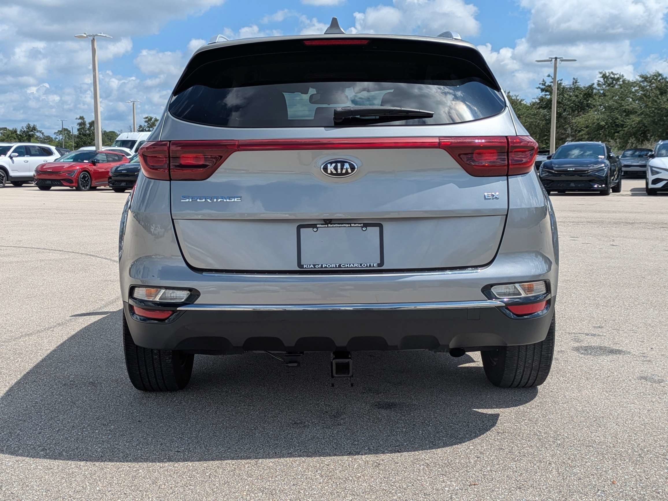 Used 2020 Steel Gray Kia EX image 6