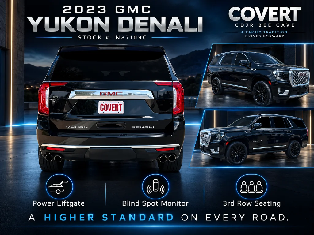 Used 2023 Black GMC Denali image 5