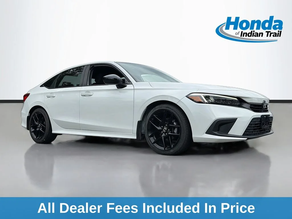 Used 2023 Platinum White Pearl Honda Sport image 1