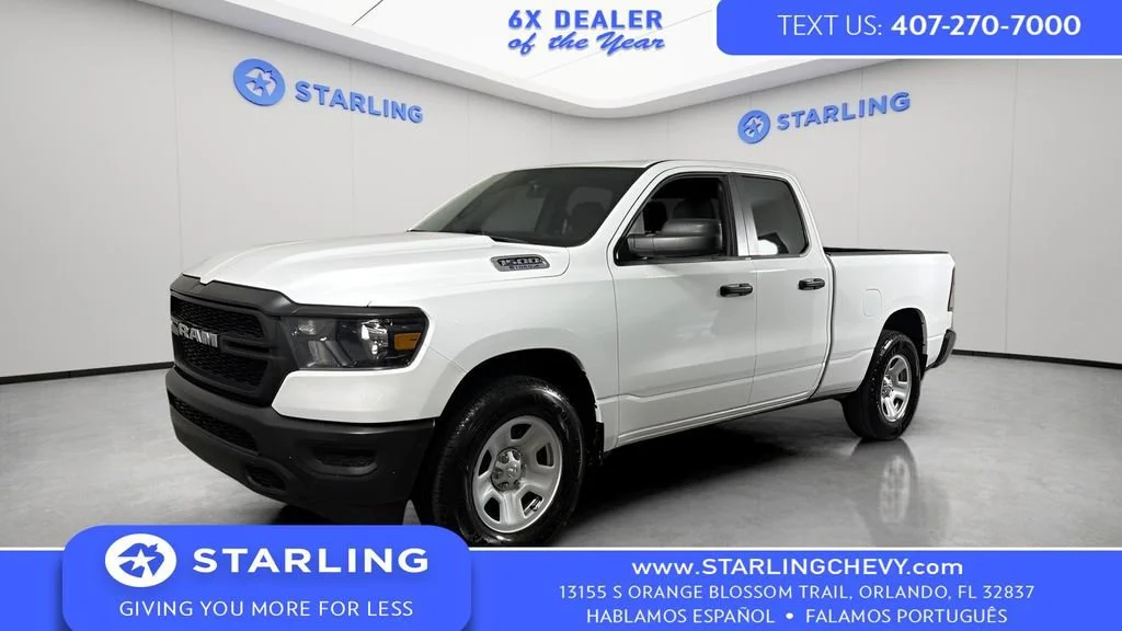 Used 2023 White Ram Tradesman Quad Cab 4x2 6