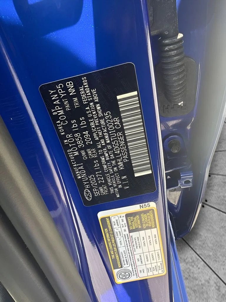 Used 2026 Blue Hyundai SE image 19