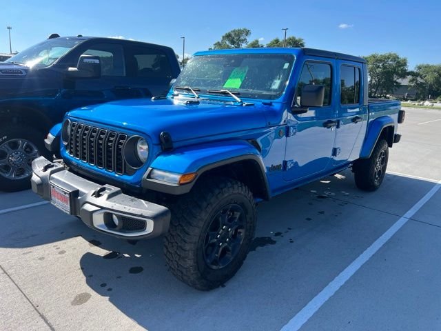 Certified Used 2024 Blue Jeep Sport S image 1