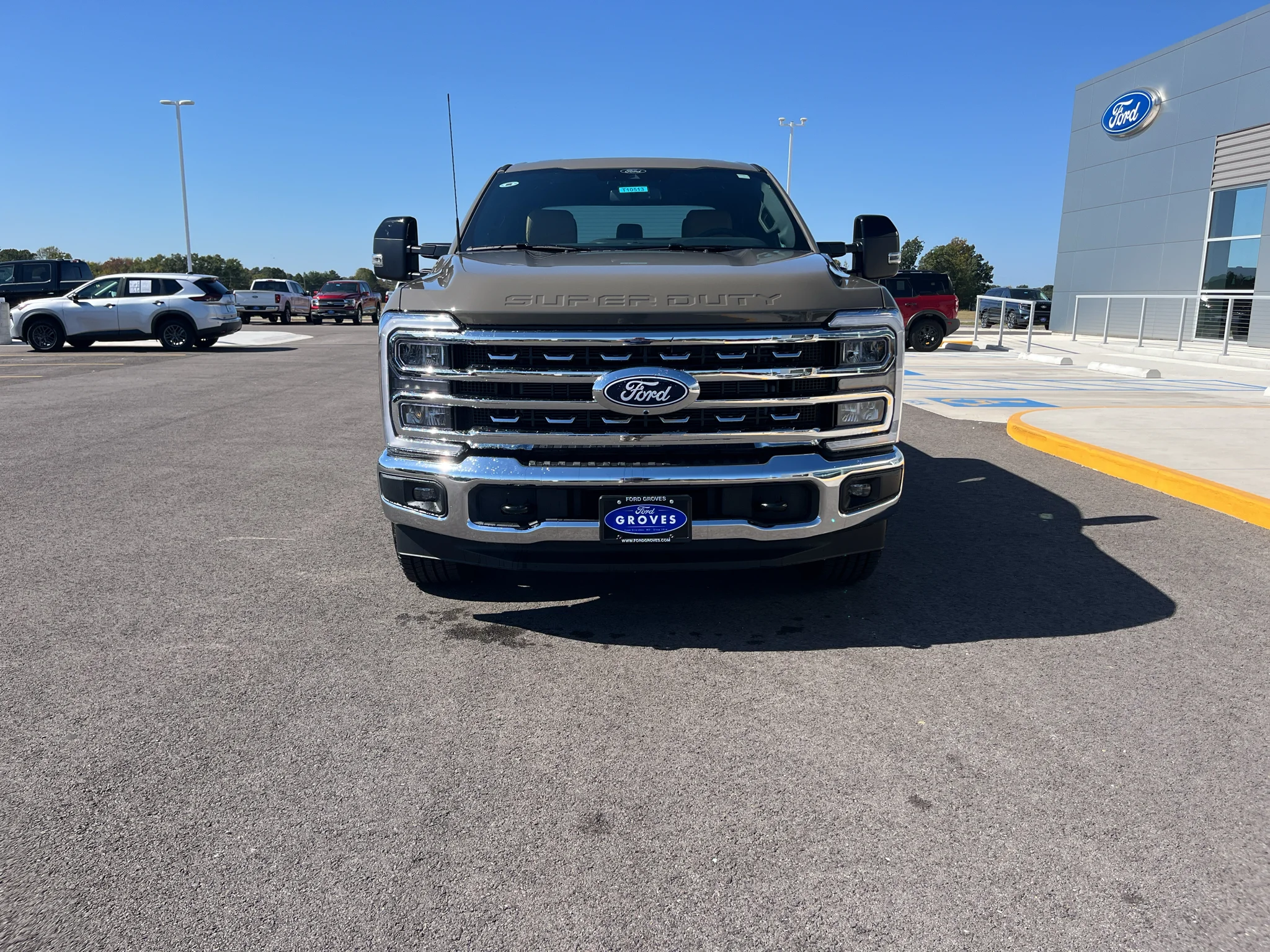 New 2027 Marsh Gray Metallic Ford F-350® Lariat® image 2