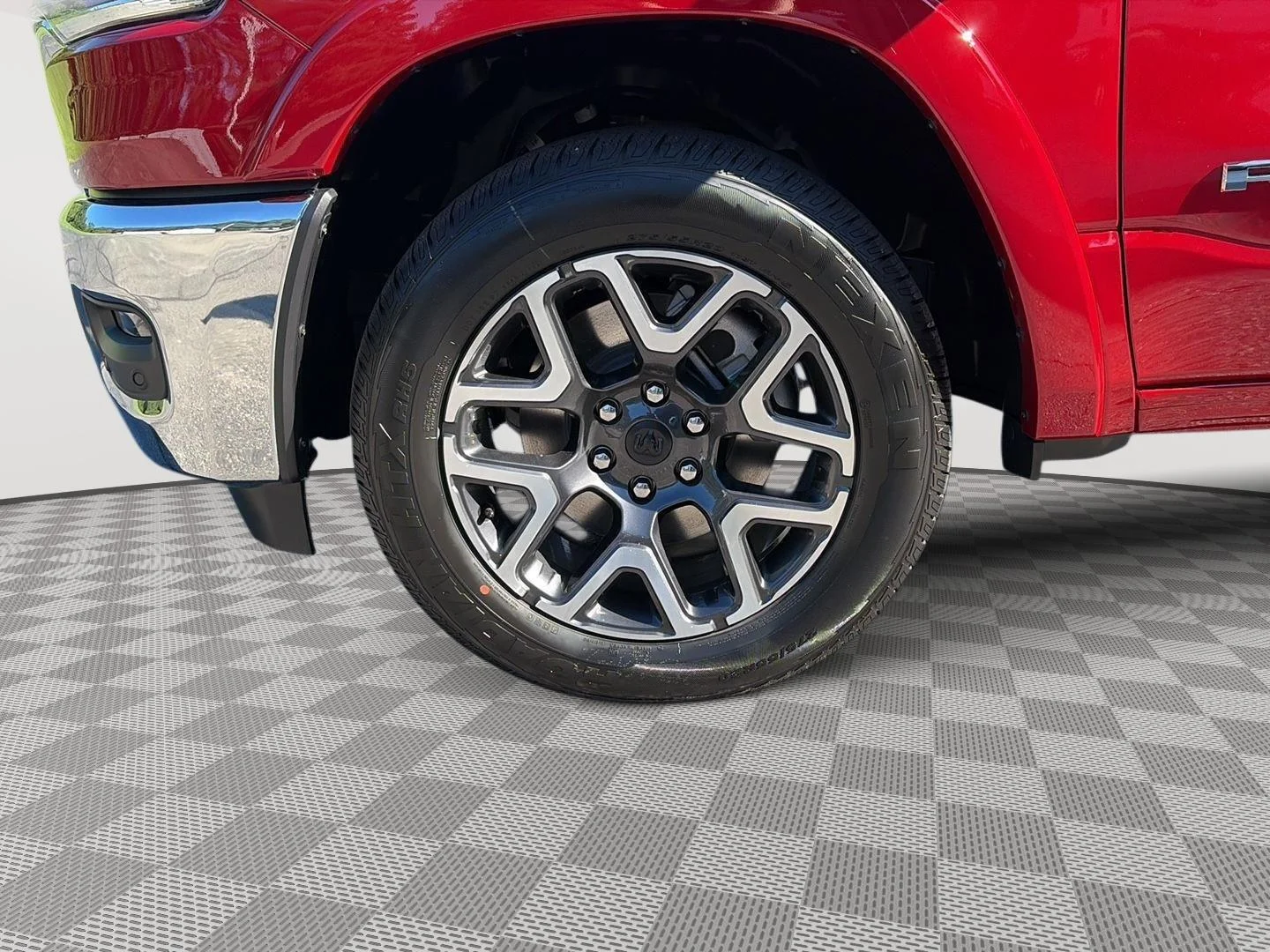 New 2027 Molten Red Pearl-Coat Exterior Paint RAM Laramie image 12