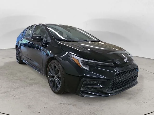 Certified Used 2026 Black Toyota SE image 3