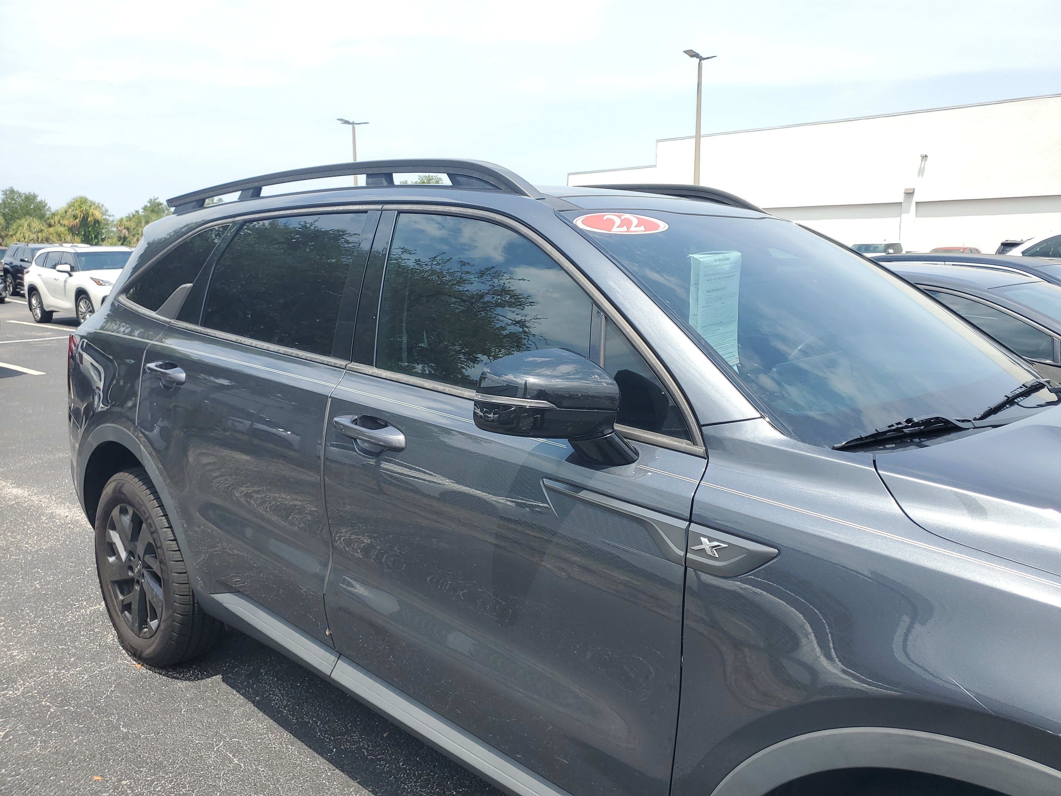 Used 2022 Gravity Grey Kia X-Line S image 2