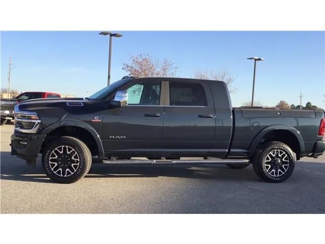 New 2026 Forged Blue Metallic  Paint Ram LIMITED LONGHORN MEGA CAB 4X4 6