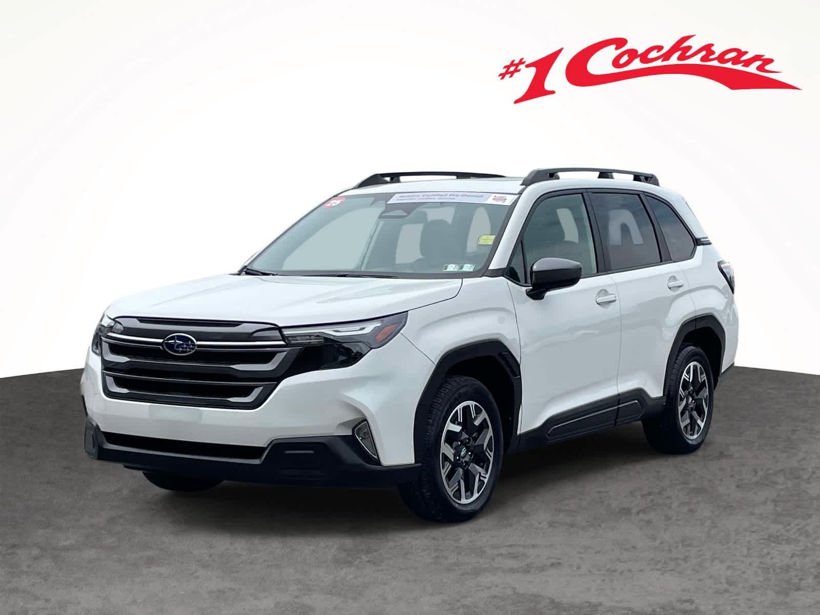 Certified Used 2025 Crystal White Pearl Subaru Premium image 7