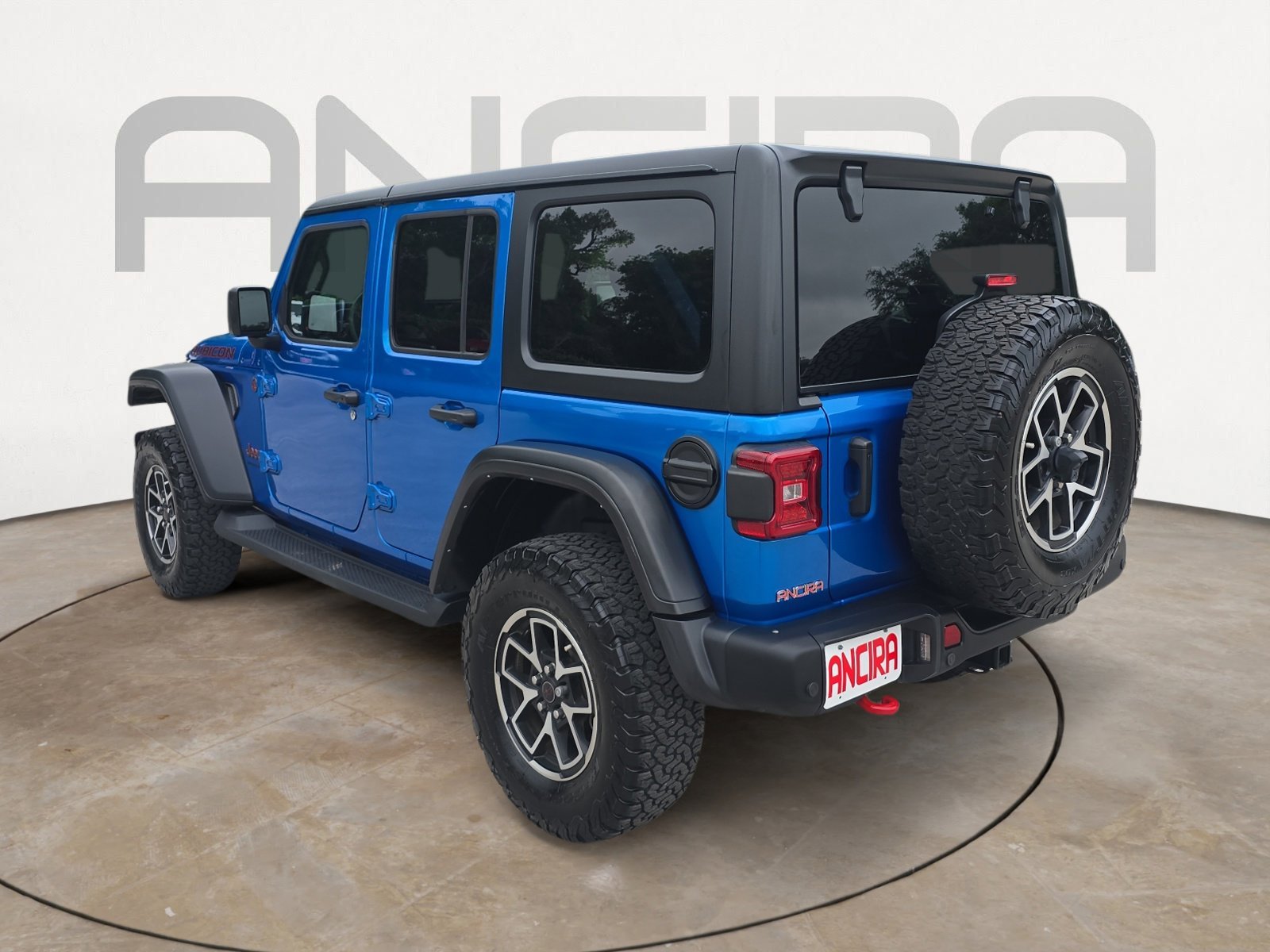 Used 2024 Hydro Blue Pearlcoat Jeep Rubicon image 8