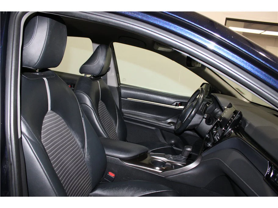 Used 2021 Blue Toyota SE Sedan 4D image 23