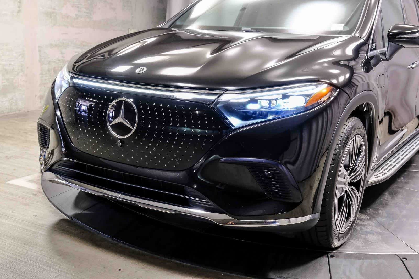Certified Used 2024 Obsidian Black Metallic Mercedes-Benz EQS 450+ image 11
