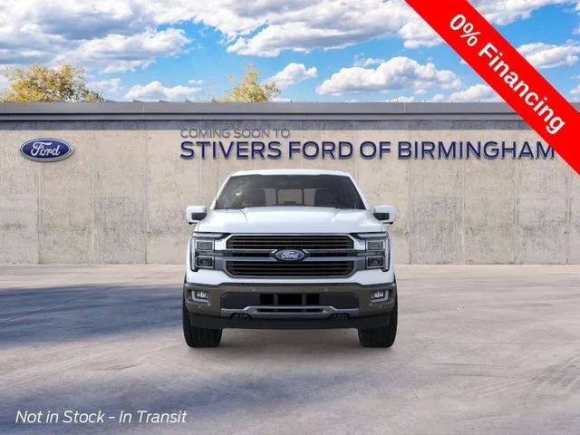 New 2026 Star White Metallic Tri-Coat Ford King Ranch image 7