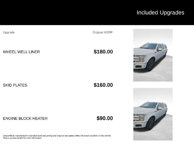 Used 2019 White Ford LARIAT image 11