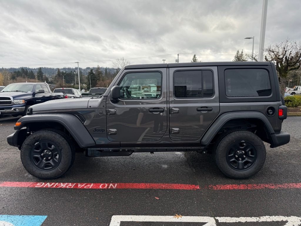 New 2026 Granite Crystal Metallic Clearcoat Jeep Sport image 5