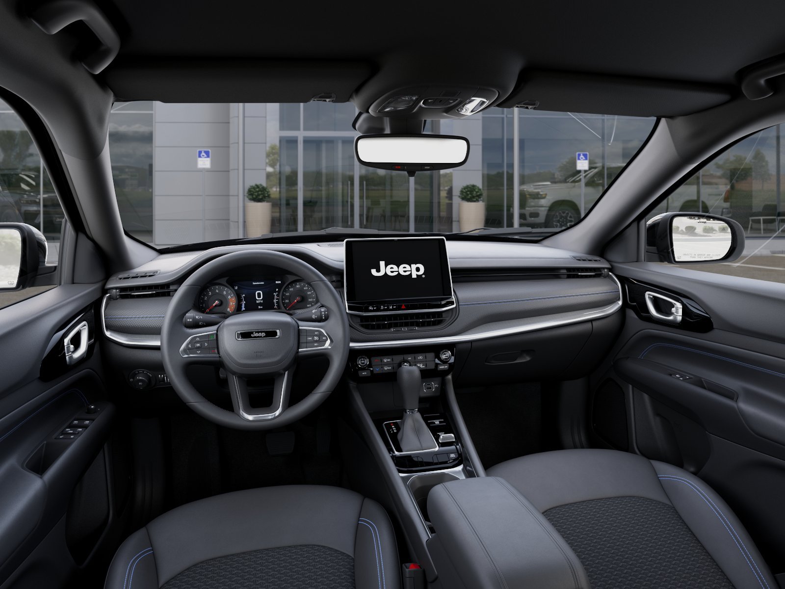 New 2026 Diamond Black Crystal Pearl-Coat Exterior Paint Jeep Latitude Altitude image 40